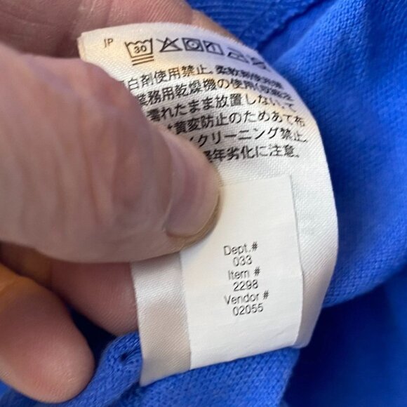 Eddie Bauer Men's Polo Shirt Medium Short Sleeve Yetti Logo Casual Pullover - Picture 11 of 13